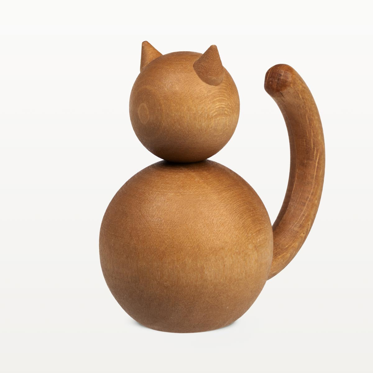 Wildcat sculpture, 6,5 cm, light brown