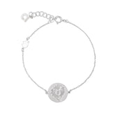 Virgo bracelet, silver