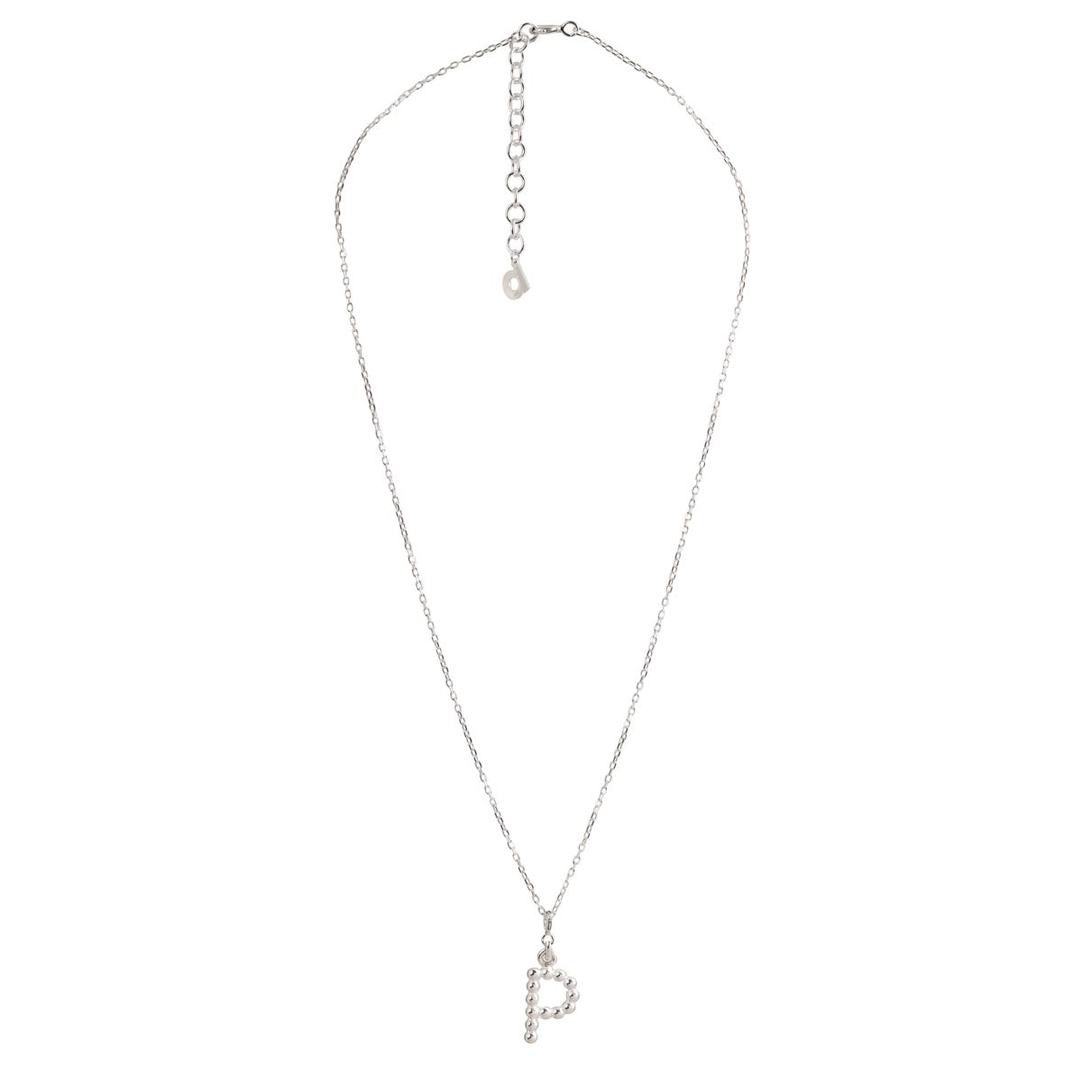 Yllätys Monogram Necklace P, silver