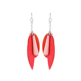 Elisabeth earrings, orange sorbet