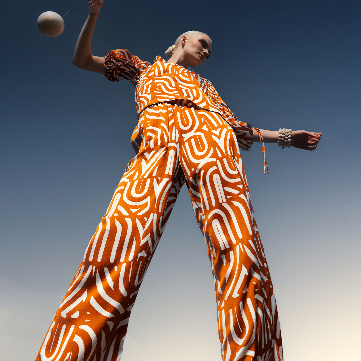 Vivika shirt, Kaari, copper