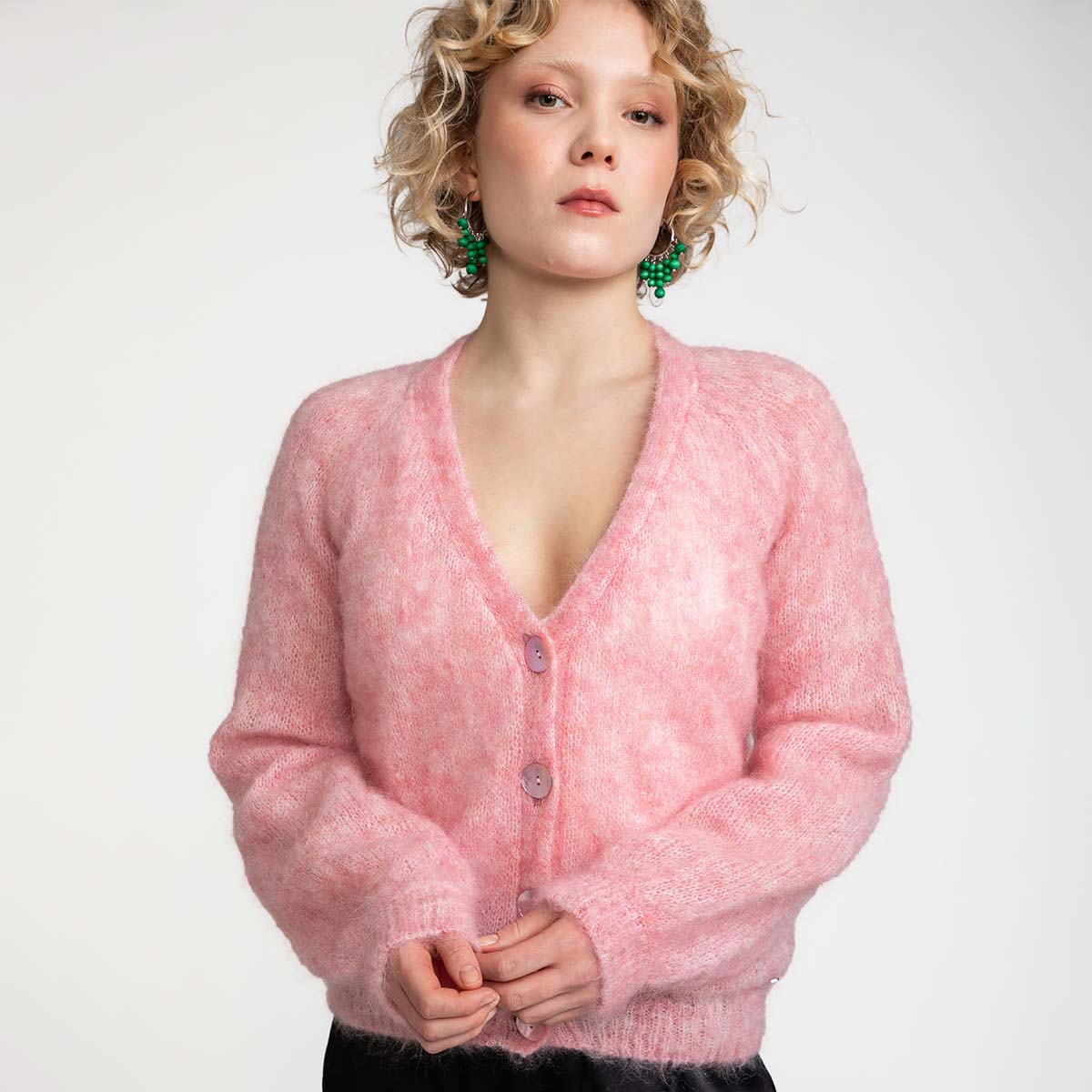 Saimi cardigan, pink