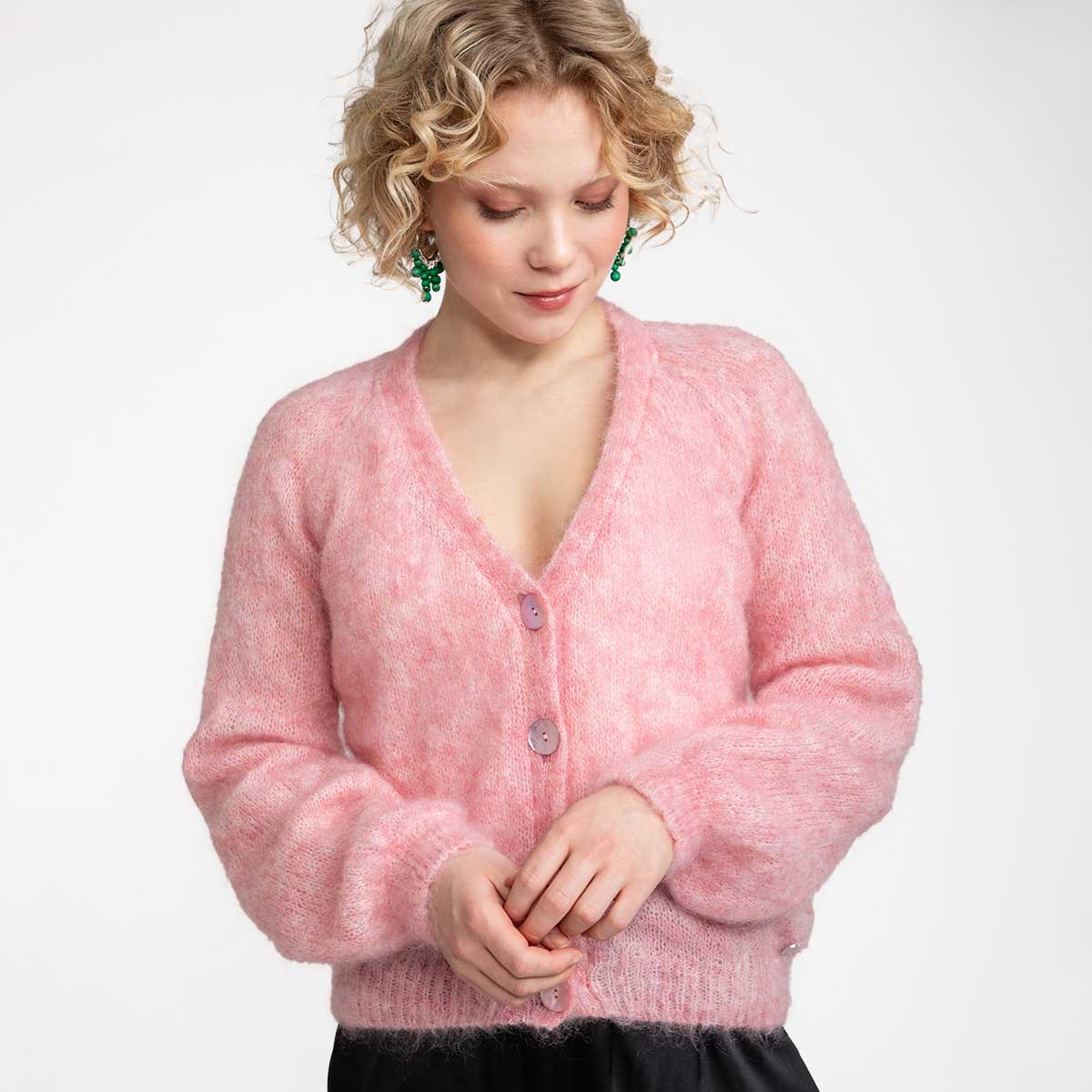 Saimi cardigan, pink