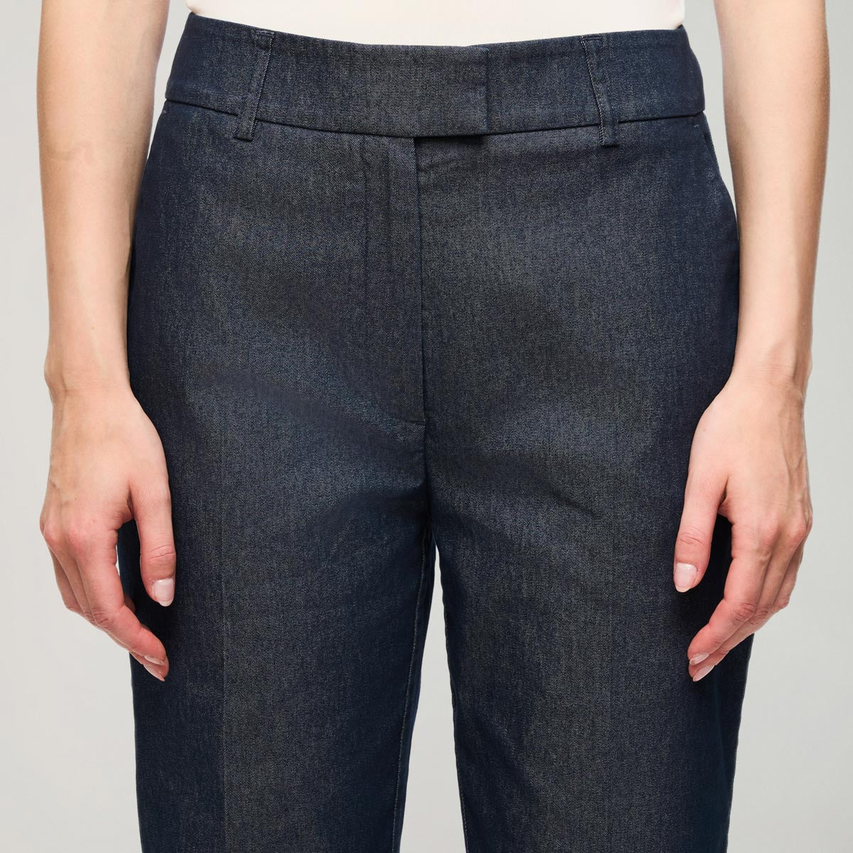 Nina trousers, Denim, blue