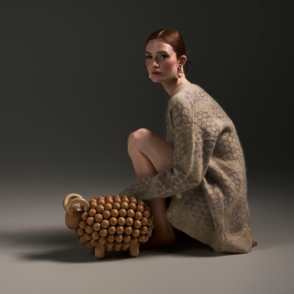 Ellis cardigan, Pässi, beige