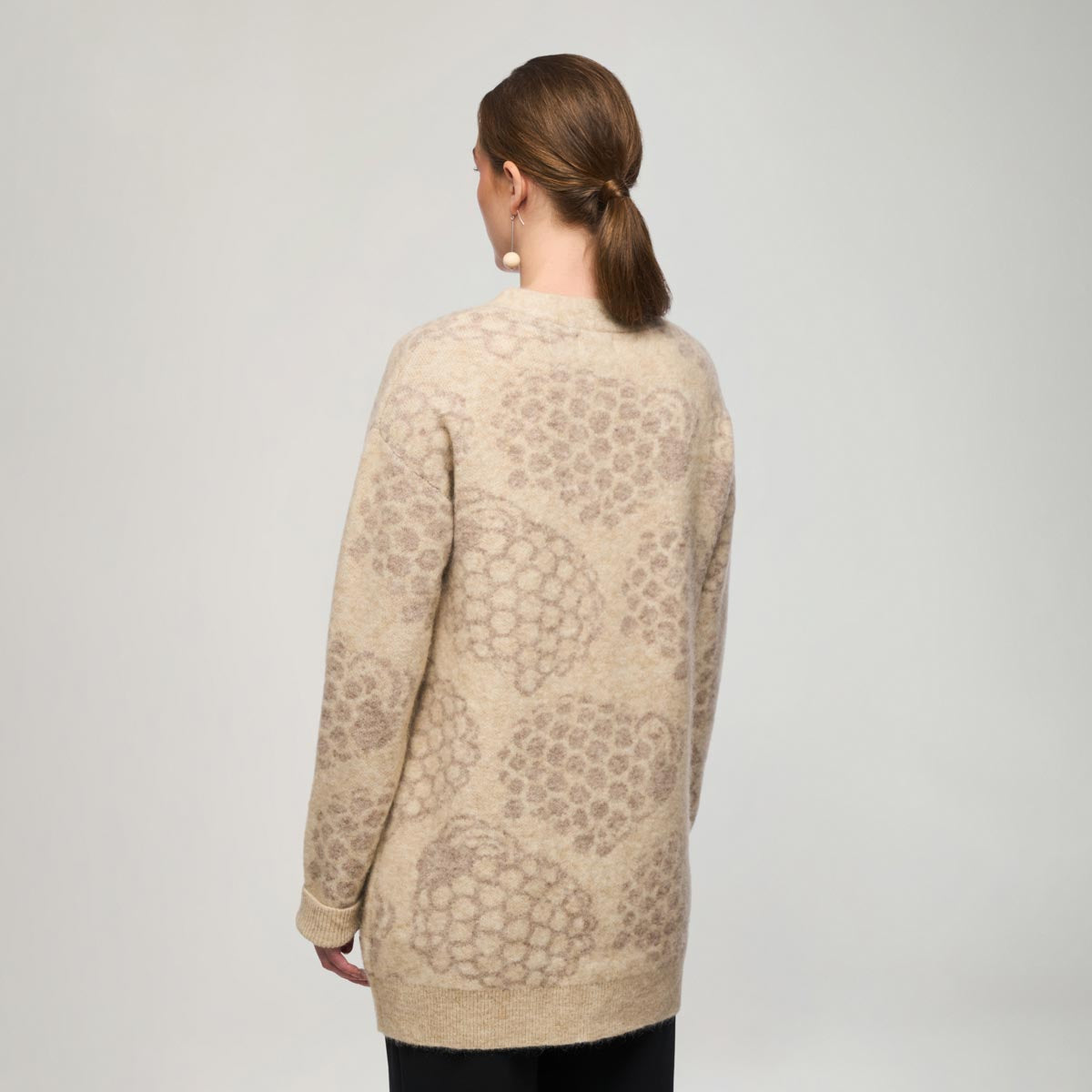 Ellis cardigan, Pässi, beige
