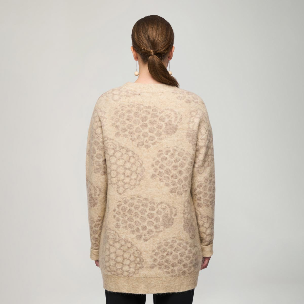 Ellis cardigan, Pässi, beige