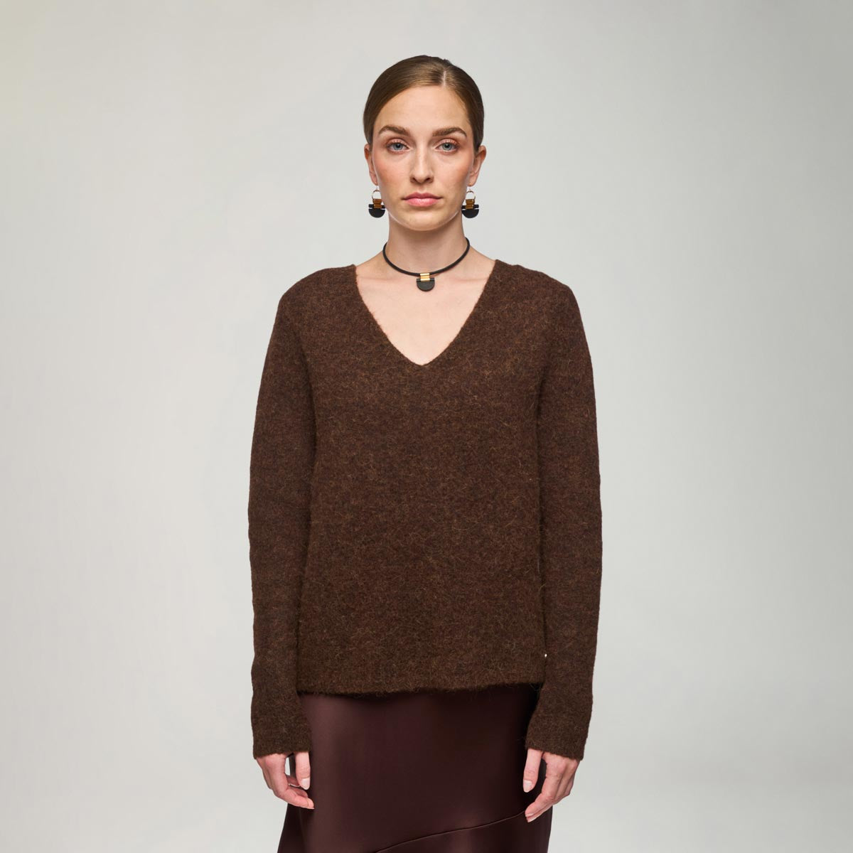 Senora sweater, brown
