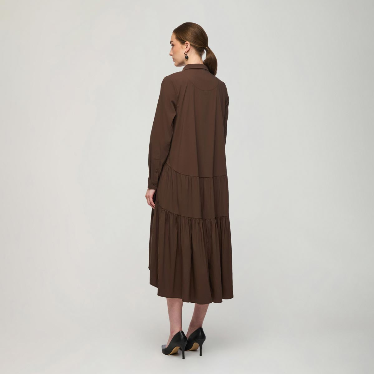 Triine dress, brown