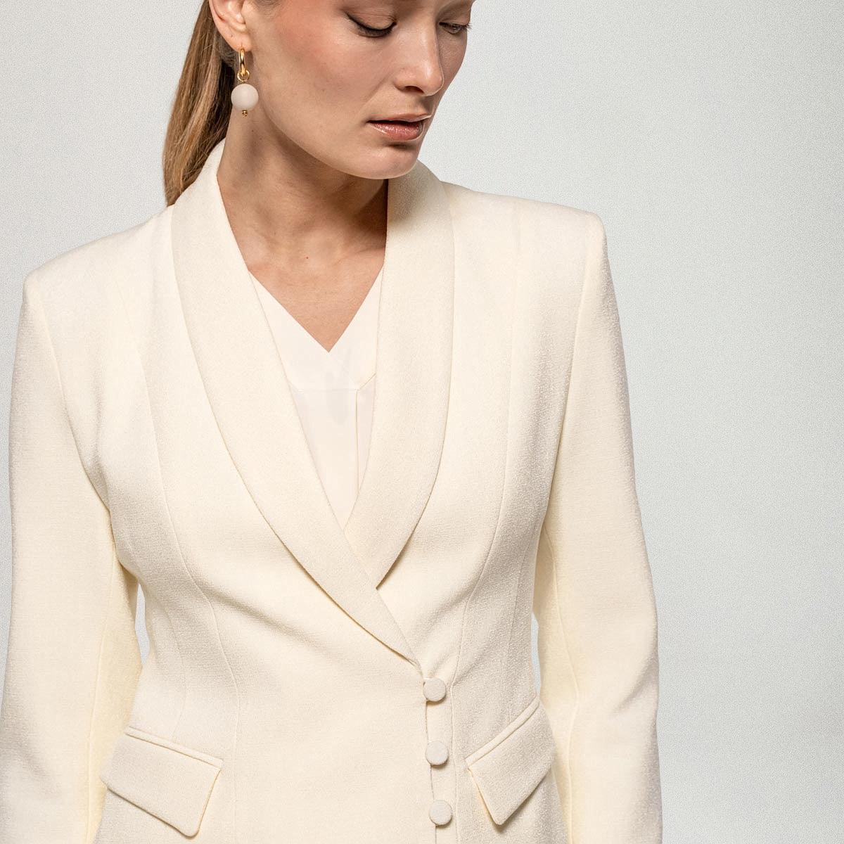 Dakota blazer, Sire, cream