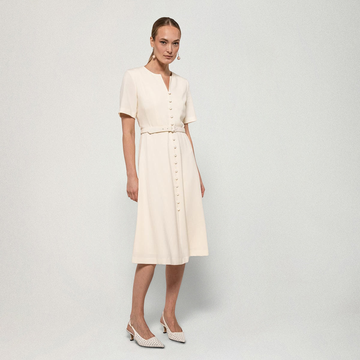 Rianna dress, Sire, cream