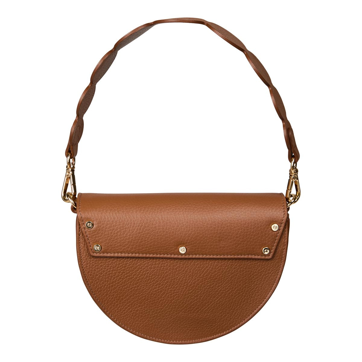 Opal shoulder bag, cognac