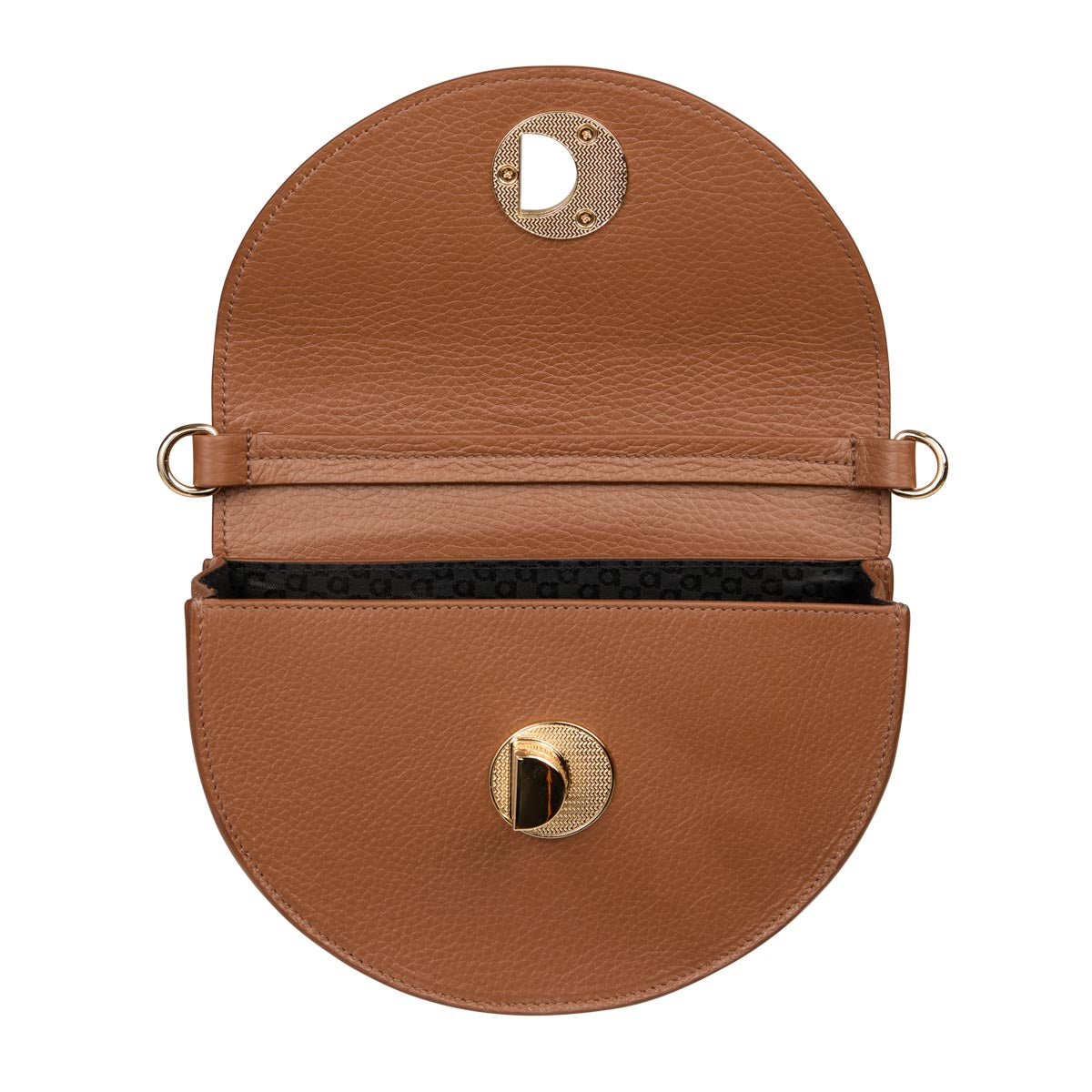 Opal shoulder bag, cognac