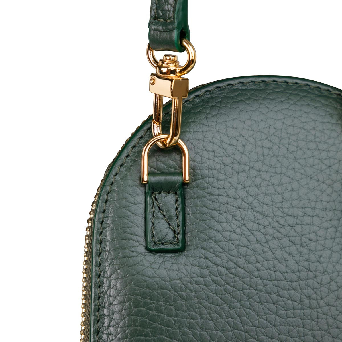 Anis phone bag, dark green