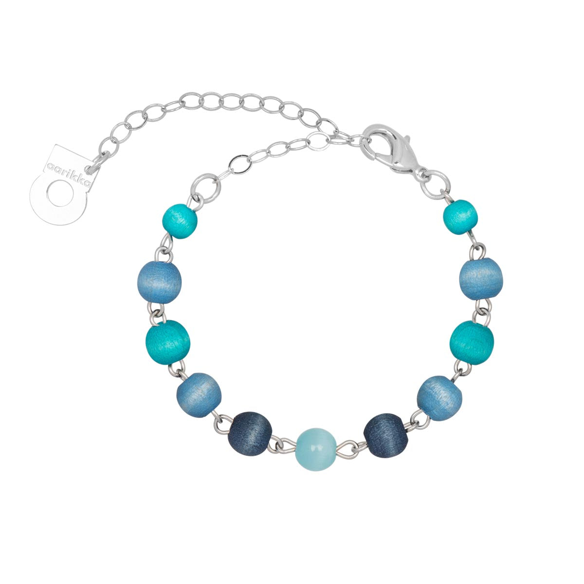 Irene bracelet, blue and turquoise