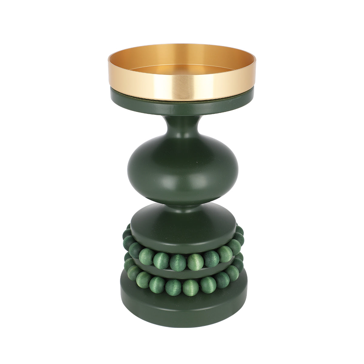 Keisarinna candleholder, green