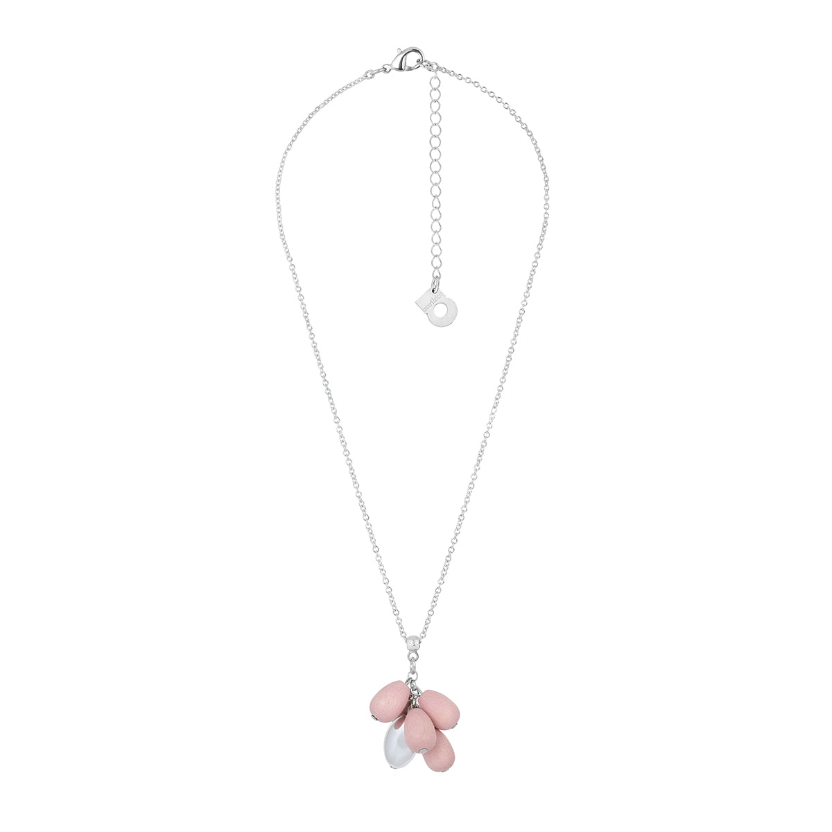 Papaija necklace, powder pink