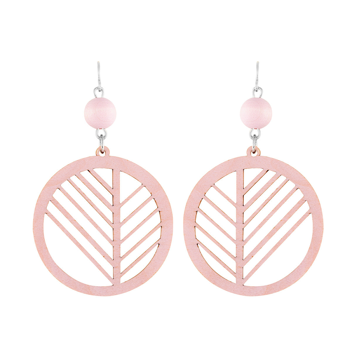 Tuohi earrings, pink