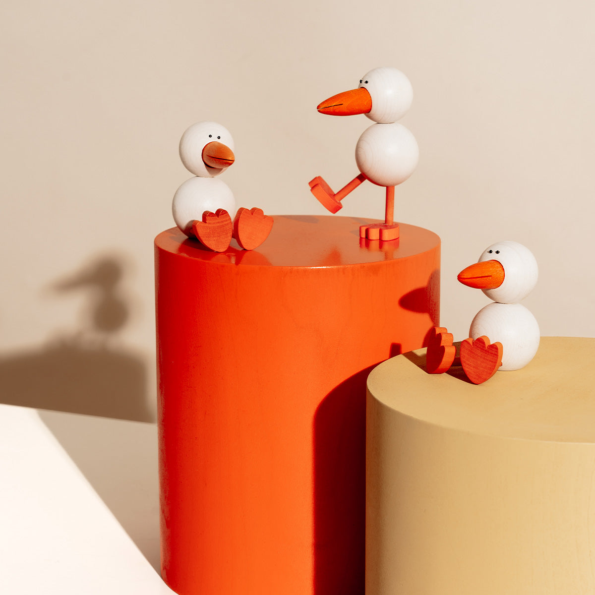 Allu sculpture, 12 cm, standing, ecru