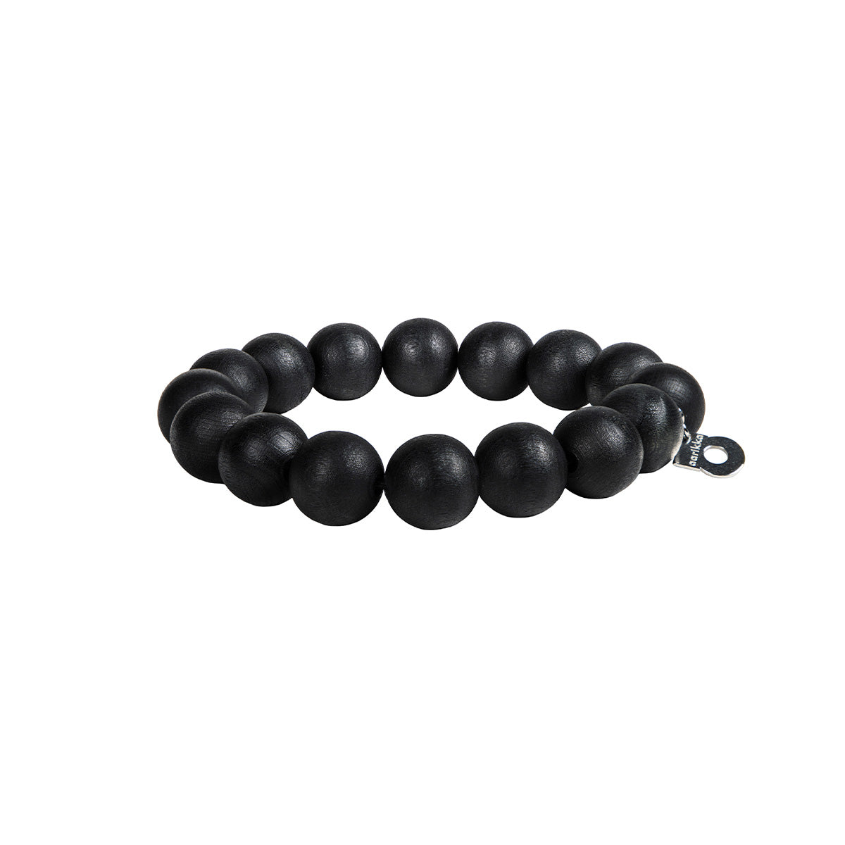 Pore wooden wreath for 16 cm Kupla vase, black