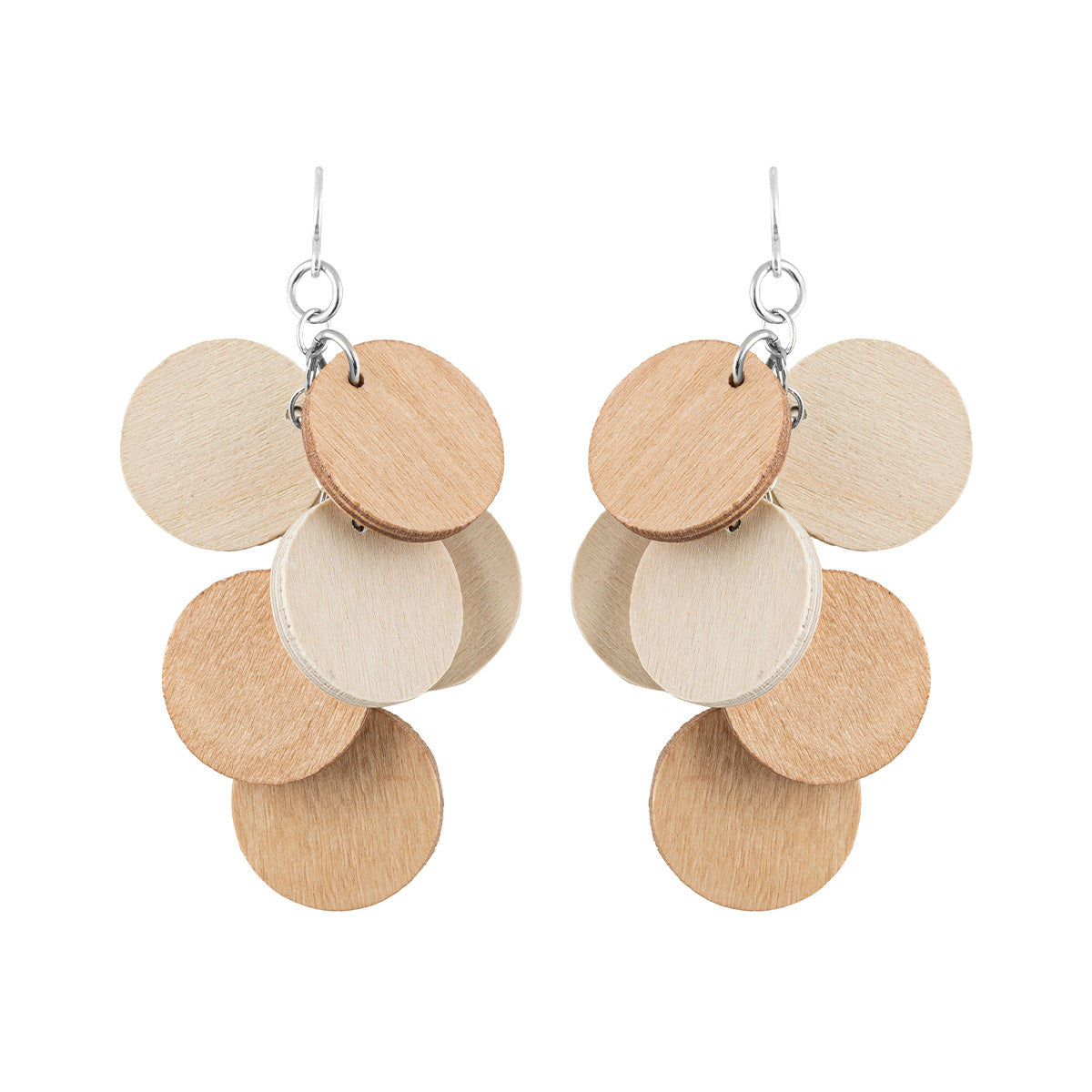 Juolukka earrings, brown