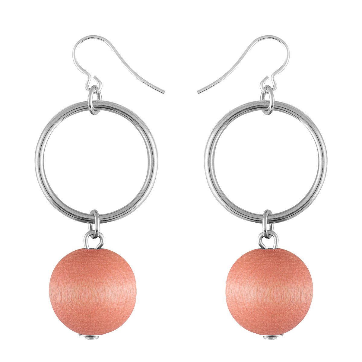 Hilma earrings, orange