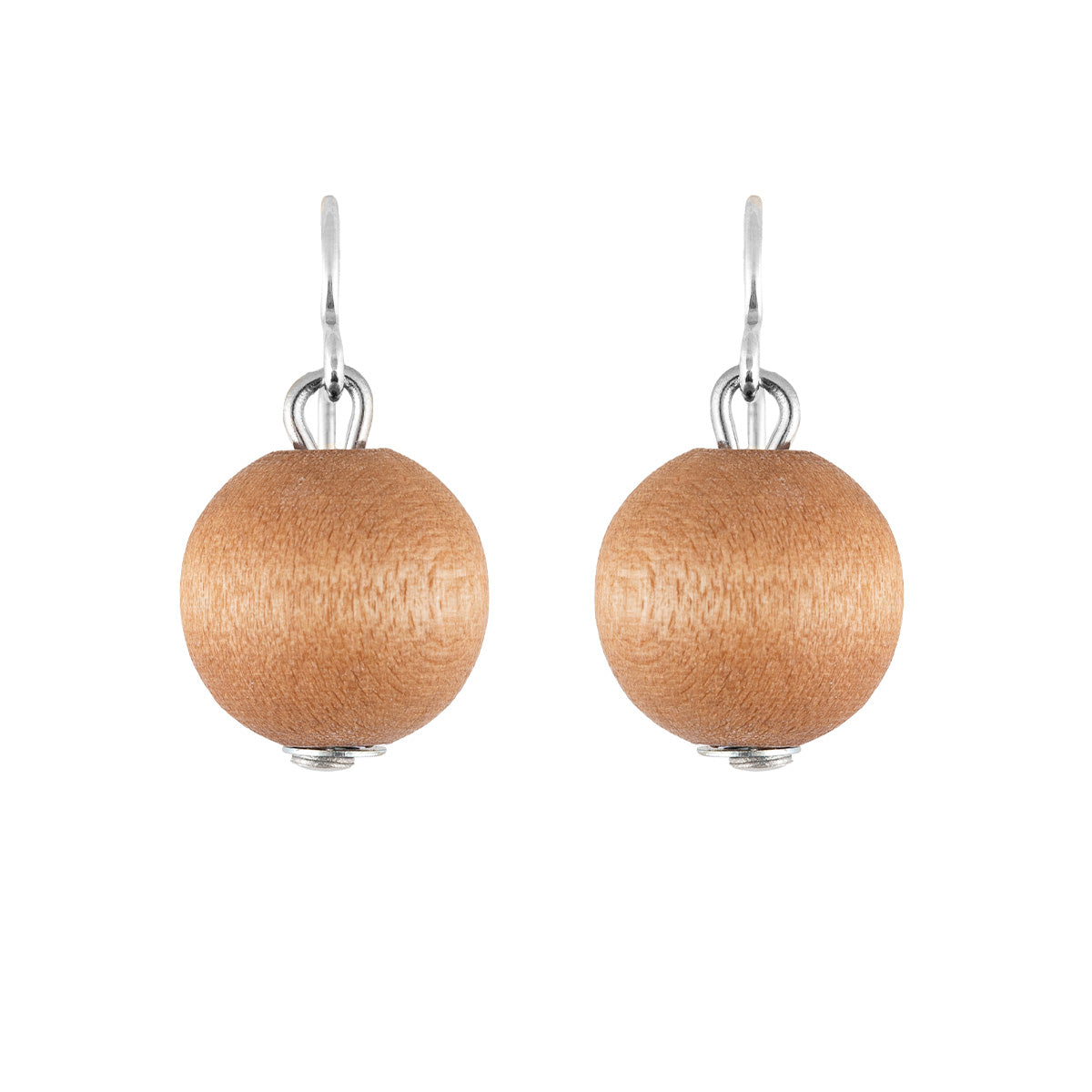 Karpalo earrings, light brown