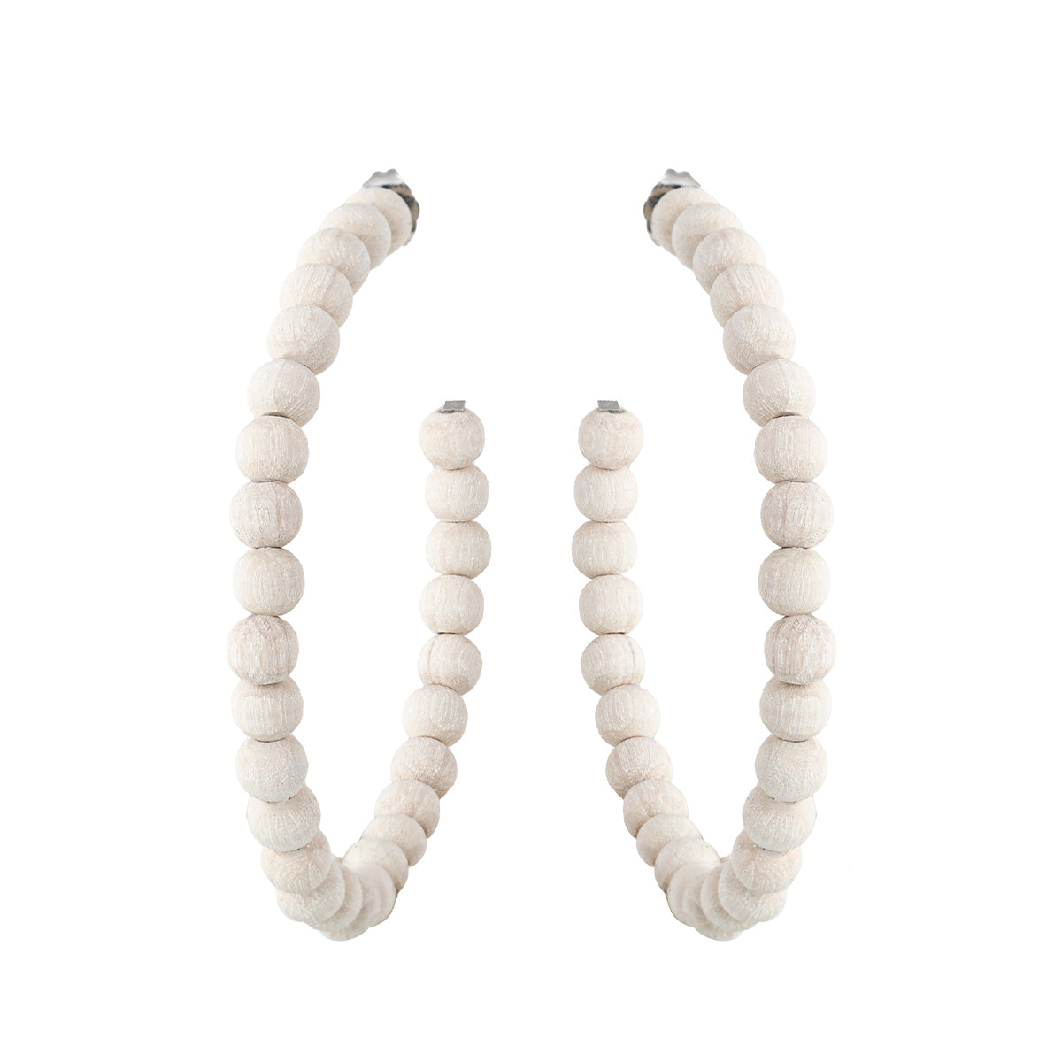 Sofia earrings, ecru