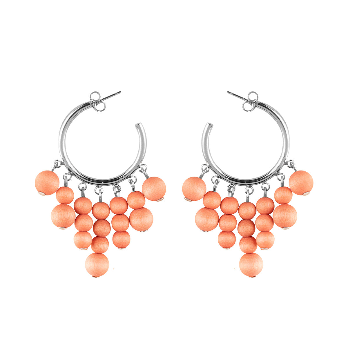 Gisella earrings, orange