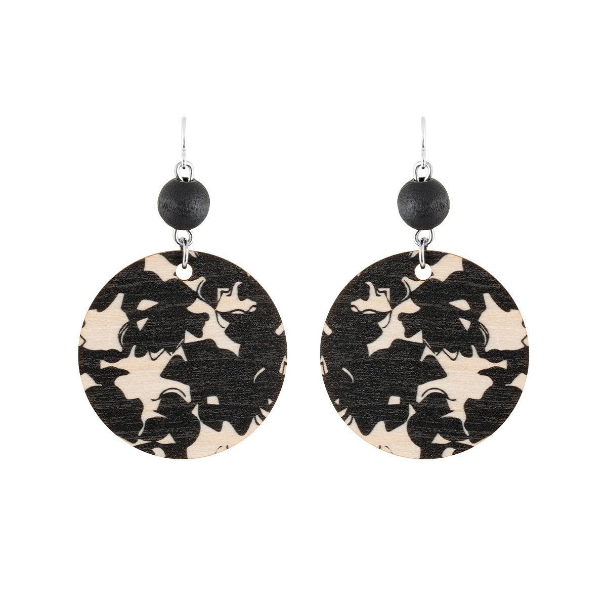 Karoliina earrings, black