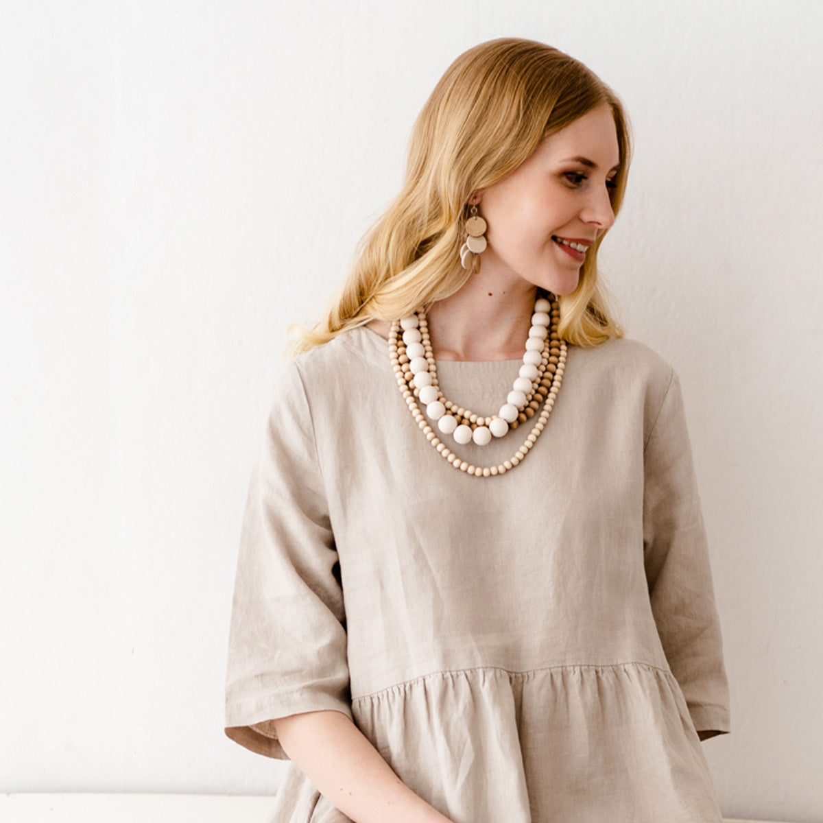 Lehto necklace, wood