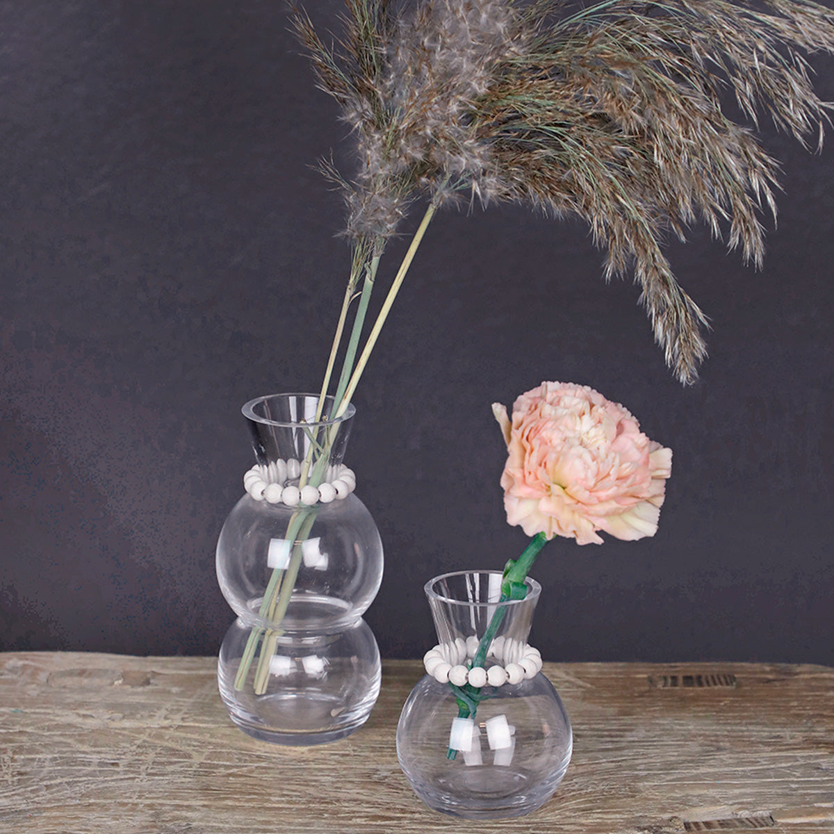 Kupla glass vase, 7 cm, pink