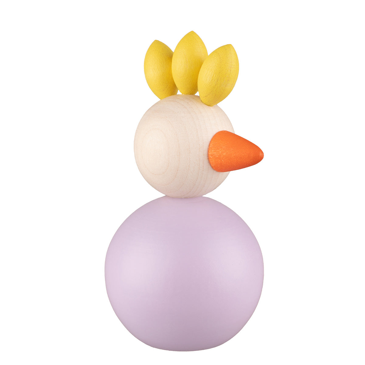 Kukkonen wooden figurine, 7,5 cm, lavender