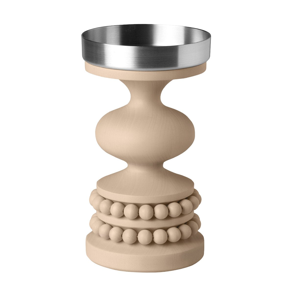 Keisarinna candleholder, varnished wood