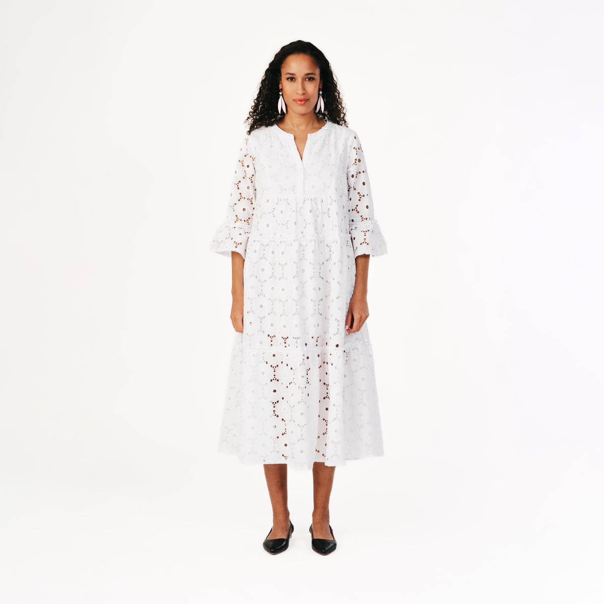 Noora dress, white