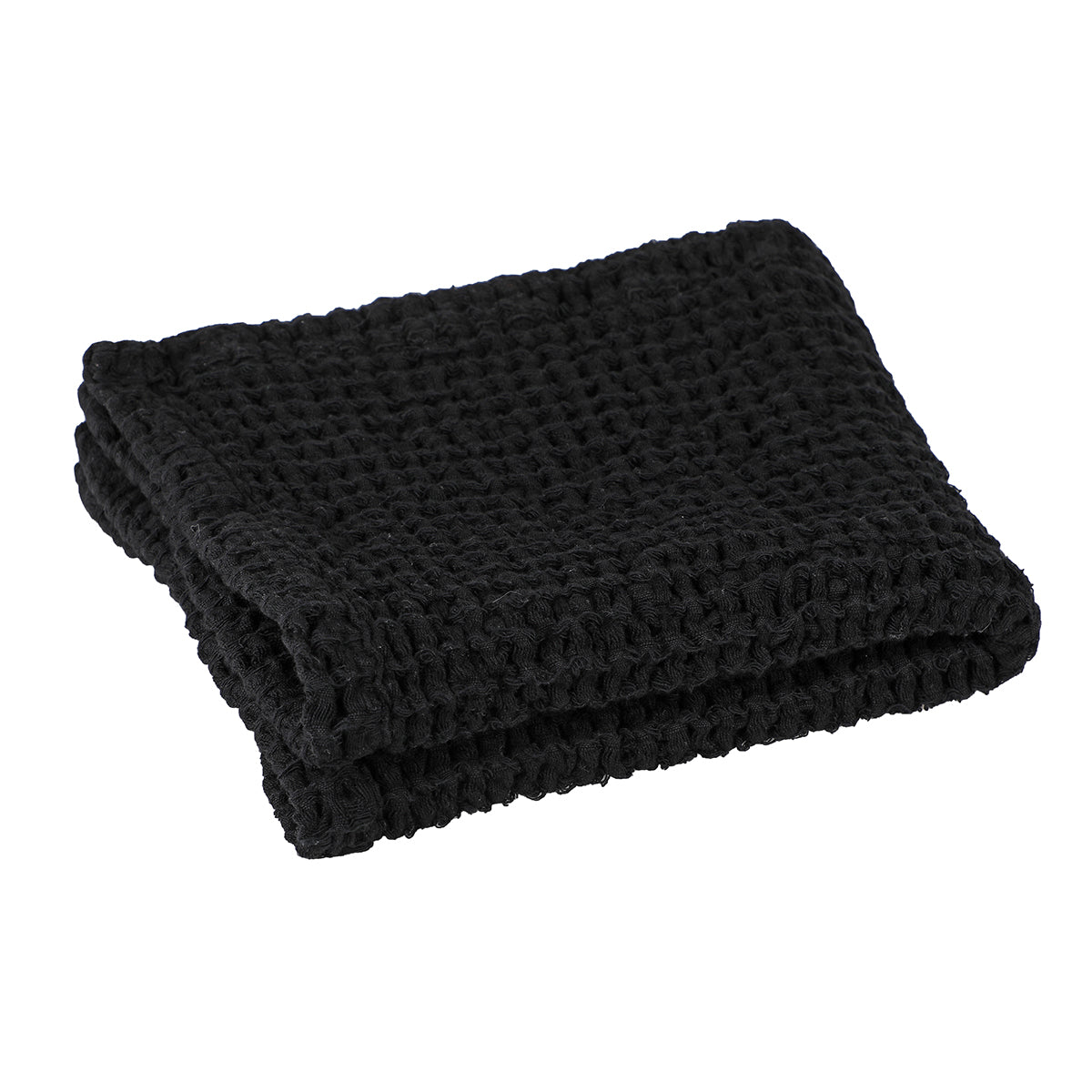 Nuppu bath towel, black
