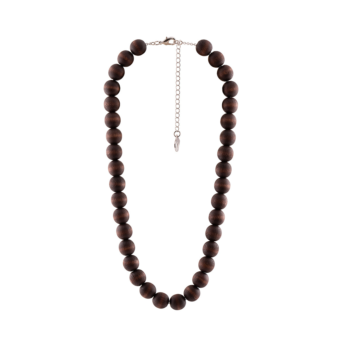 Aito necklace, dark brown