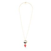 Kajastus necklace, red