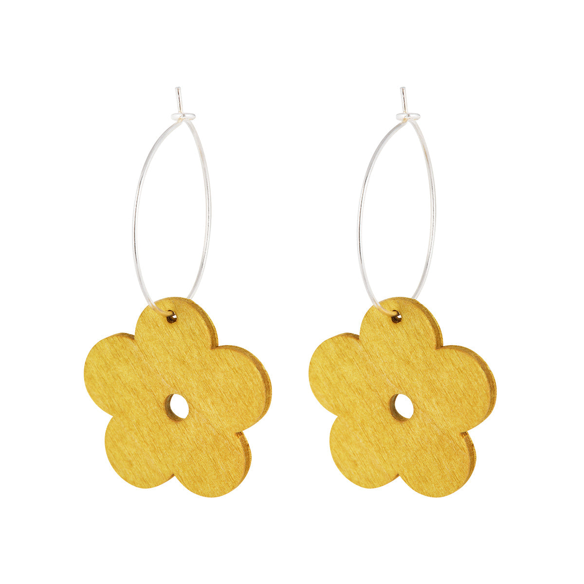 Dark yellow clearance earrings
