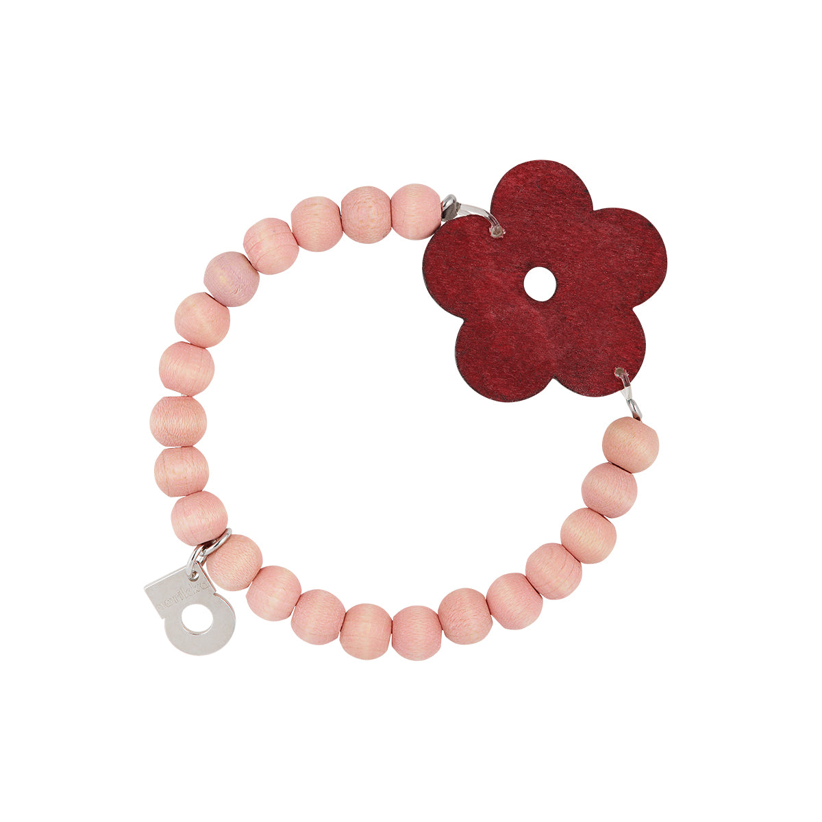 Lemmikki bracelet, red/pink