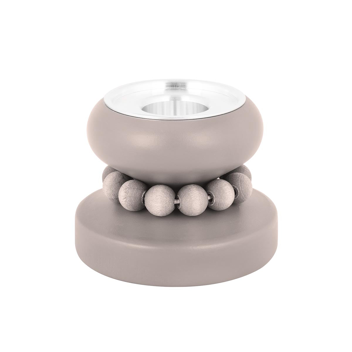 Miniprinssi candleholder, wool brown