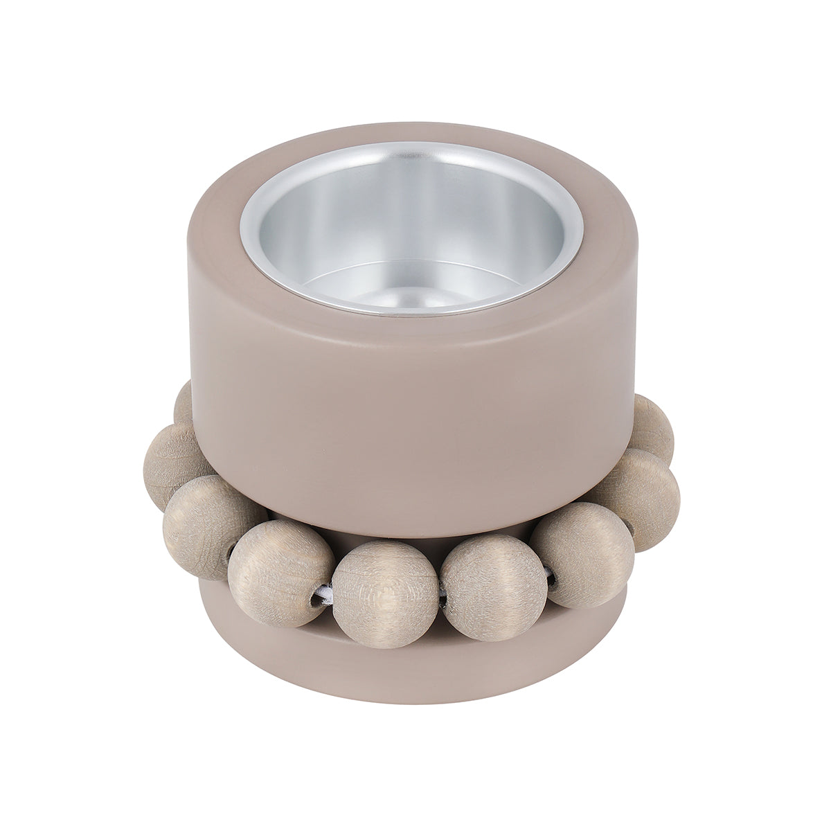 Prinsessa candleholder, wool brown