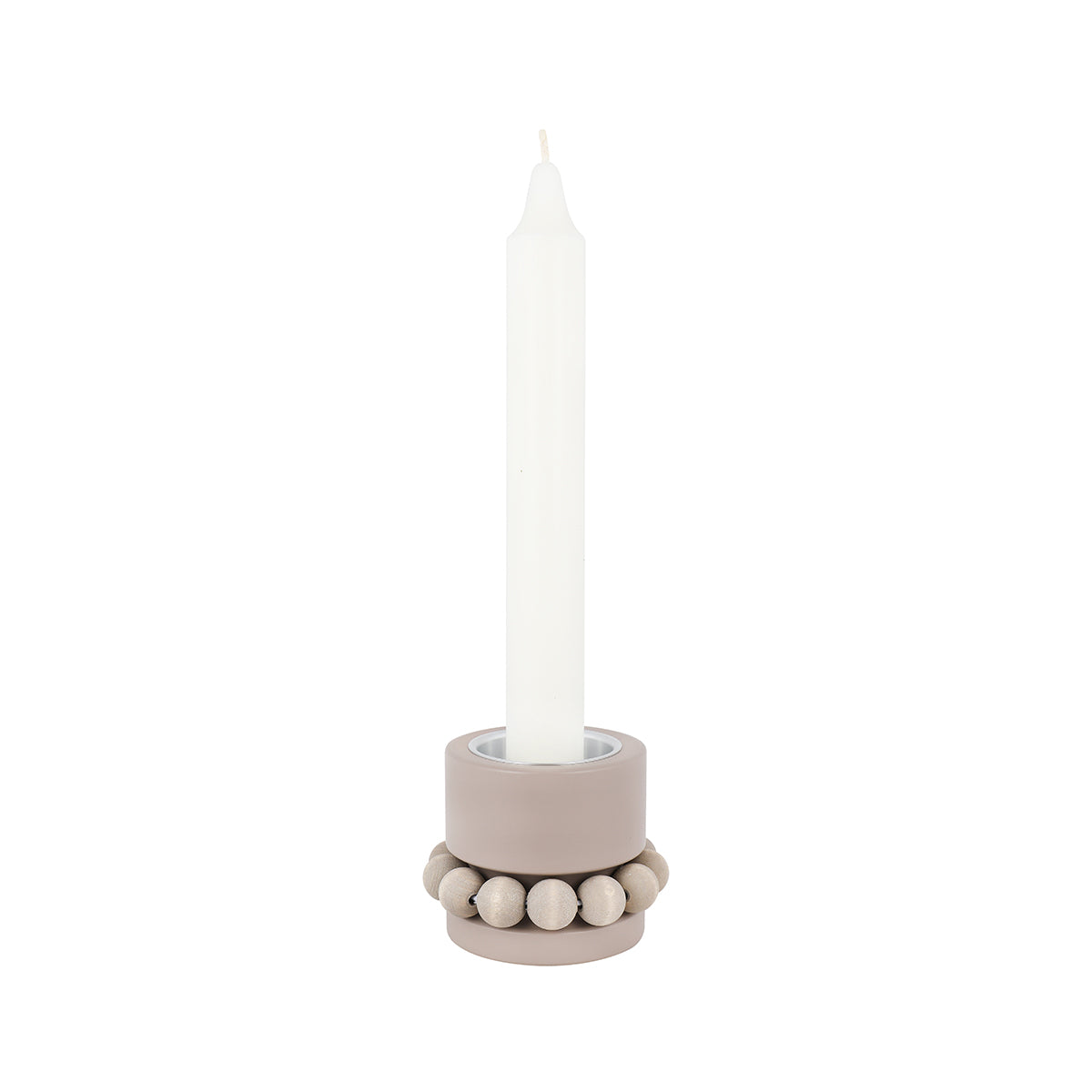 Prinsessa candleholder, wool brown