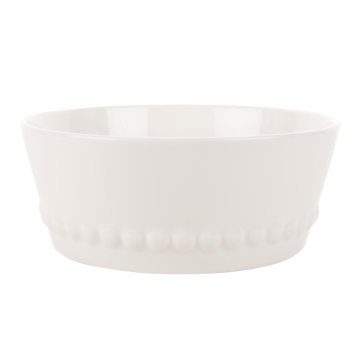 Puisto serving bowl, white, 2,5 l
