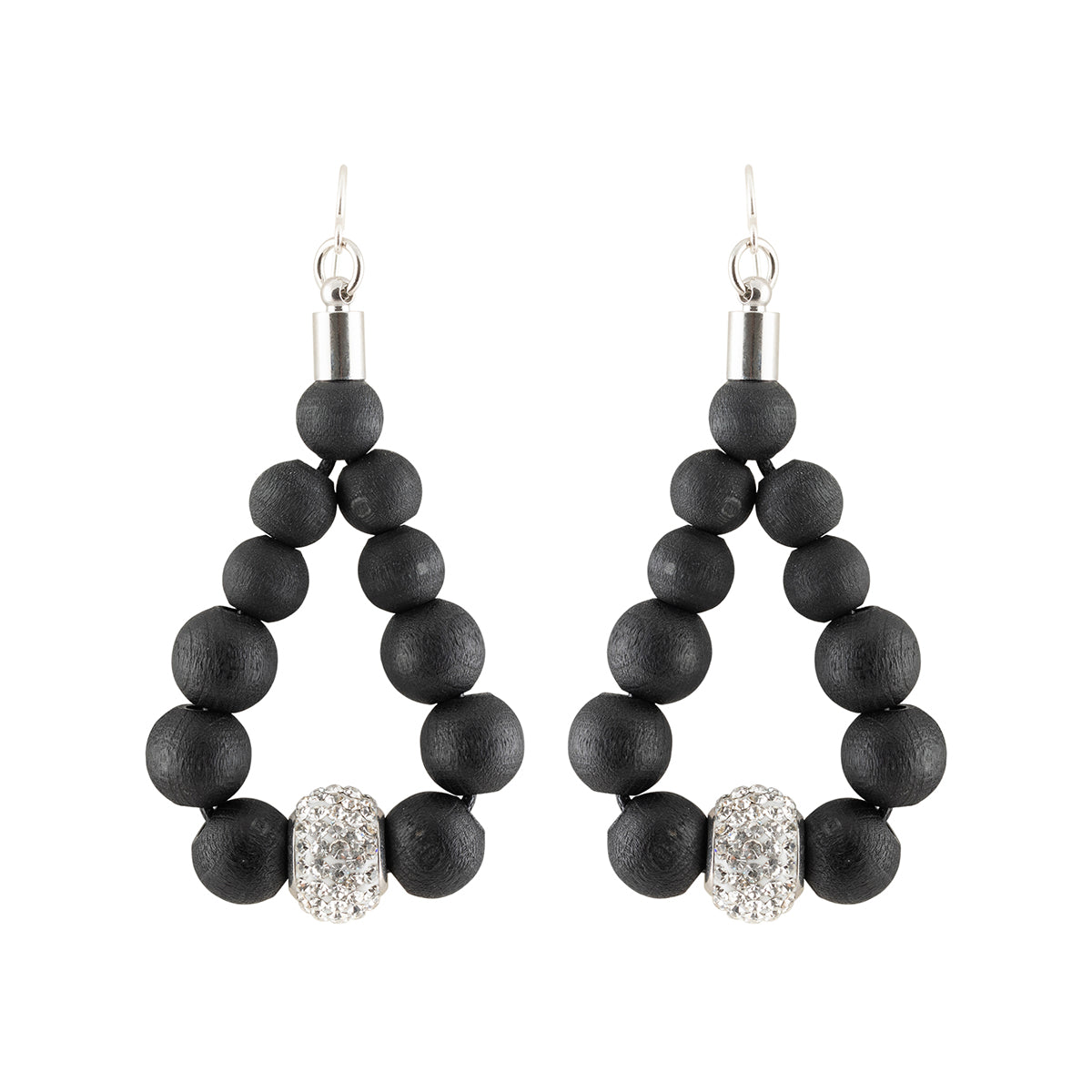 Tähtisade earrings, black