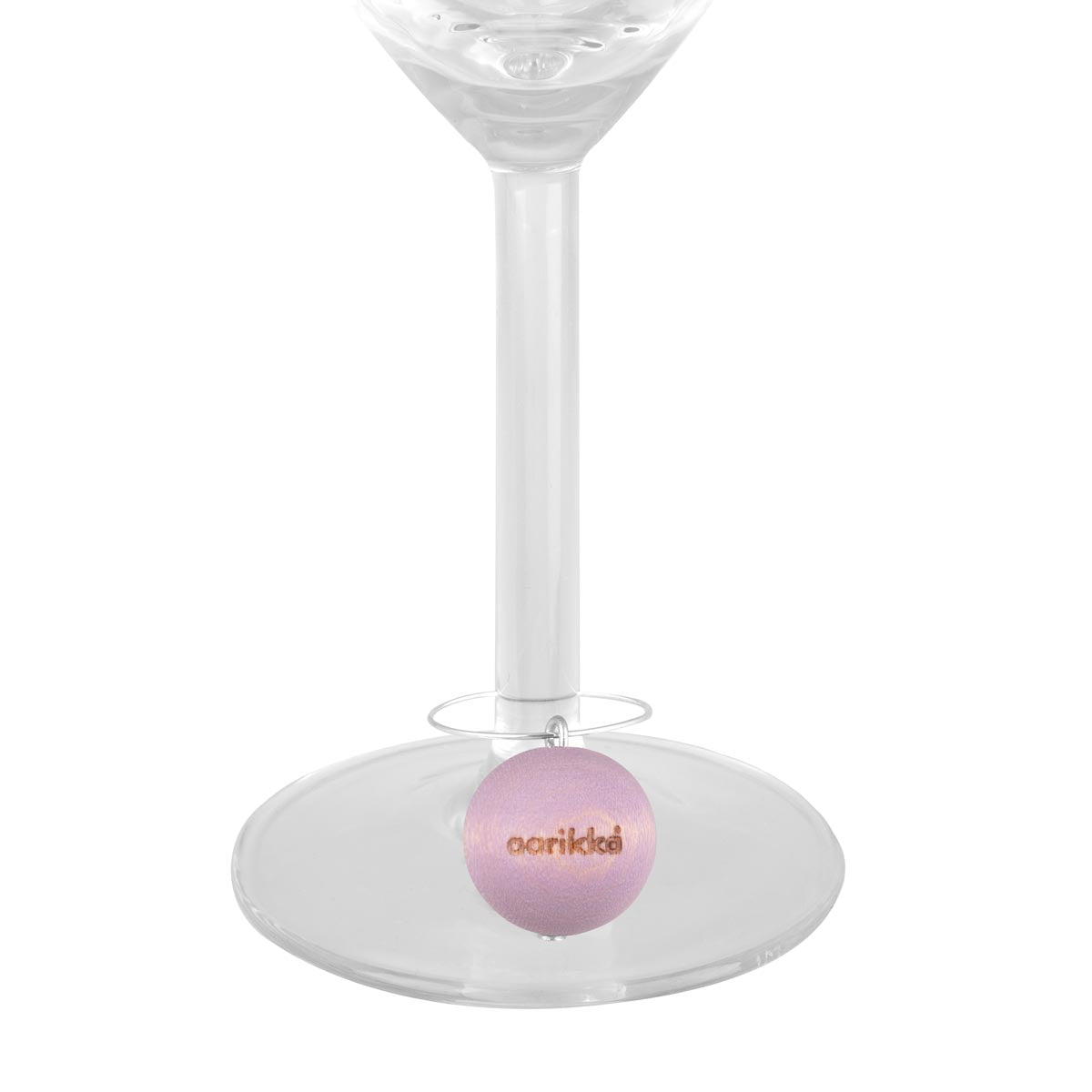 Pom pom Wine glass markers, 6 pcs
