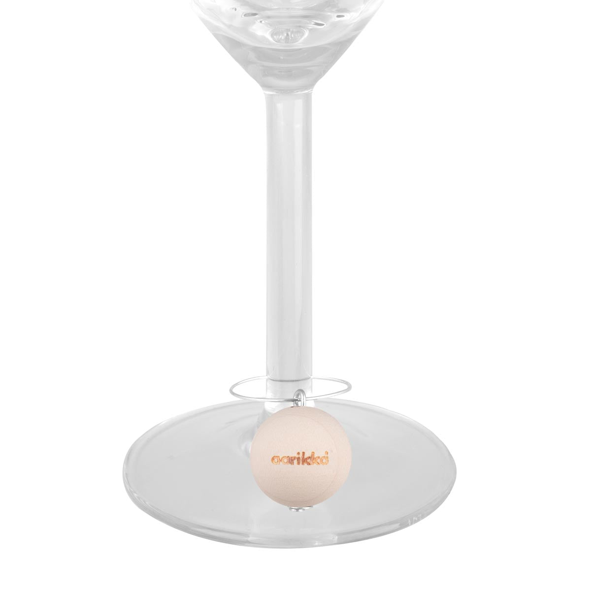Pom pom Wine glass markers, 6 pcs