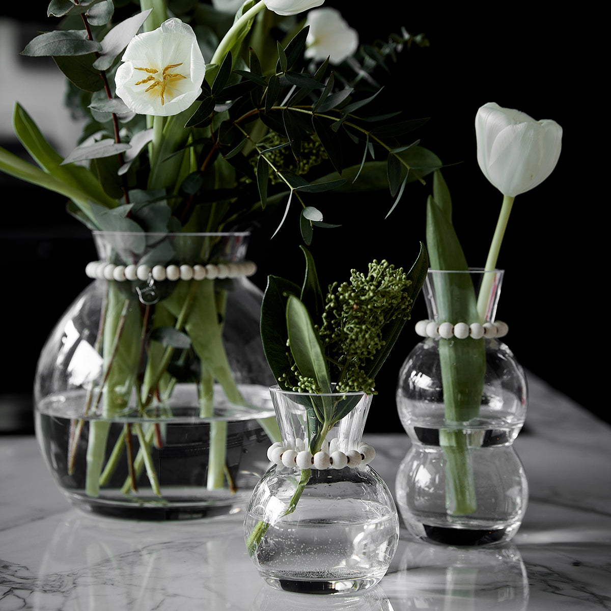 Kupla glass vase, clear, 7 cm