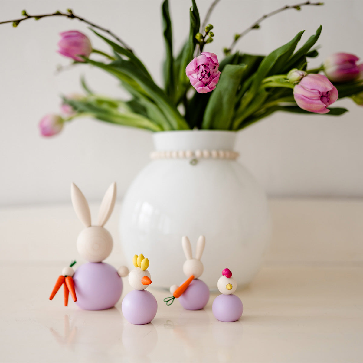 Kananen table decoration, lavender