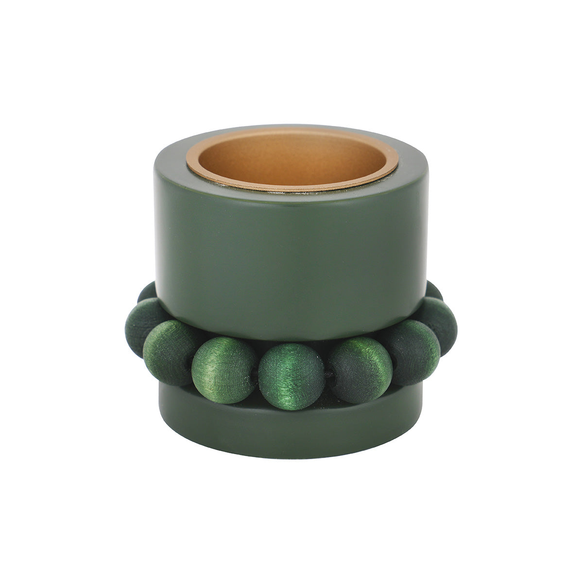 Prinsessa candleholder, moss green